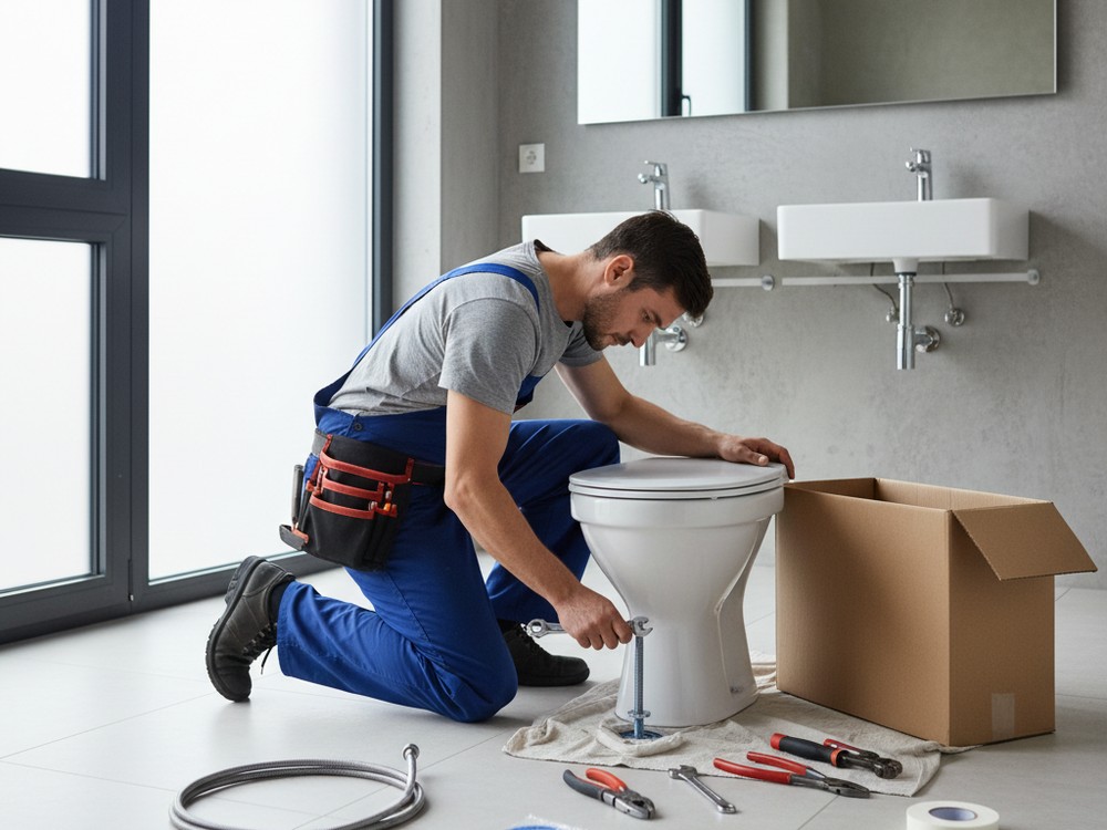 Pose de sanitaires neufs à Valence